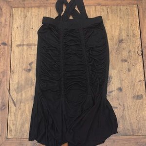 Black kids handkerchief dress size s